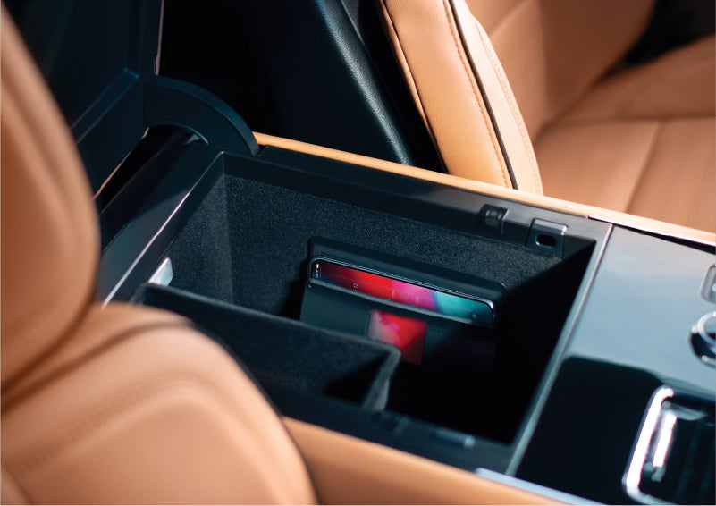 The interior of a 2023 Lincoln Aviator® Black Label model is shown in the Flight theme | Thomasville Lincoln in Thomasville GA
