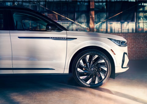 The wheels of the available Jet Appearance Package are highlighted. | Thomasville Lincoln in Thomasville GA